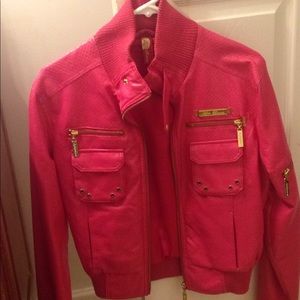 Apple bottom hot pink jacket